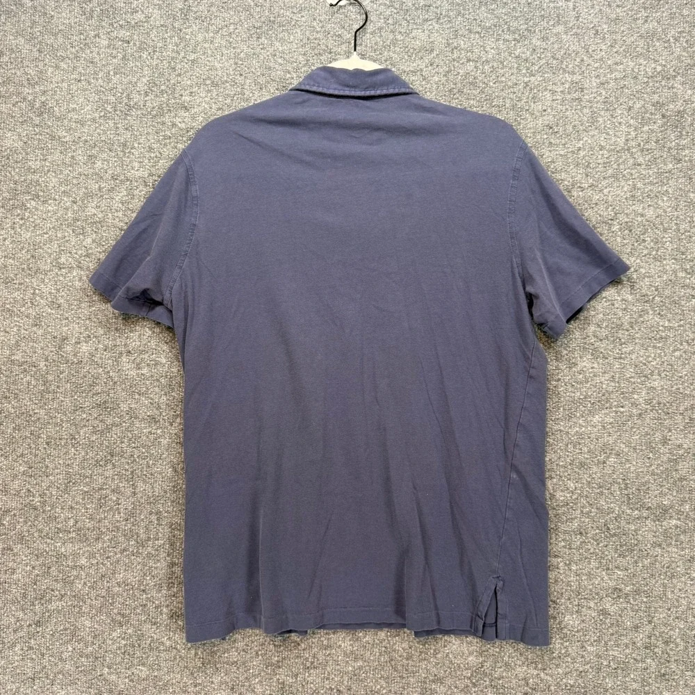 Polo Ralph Lauren Polo Shirt Mens Medium Blue Pocket Pony Logo‎ Classic Casual